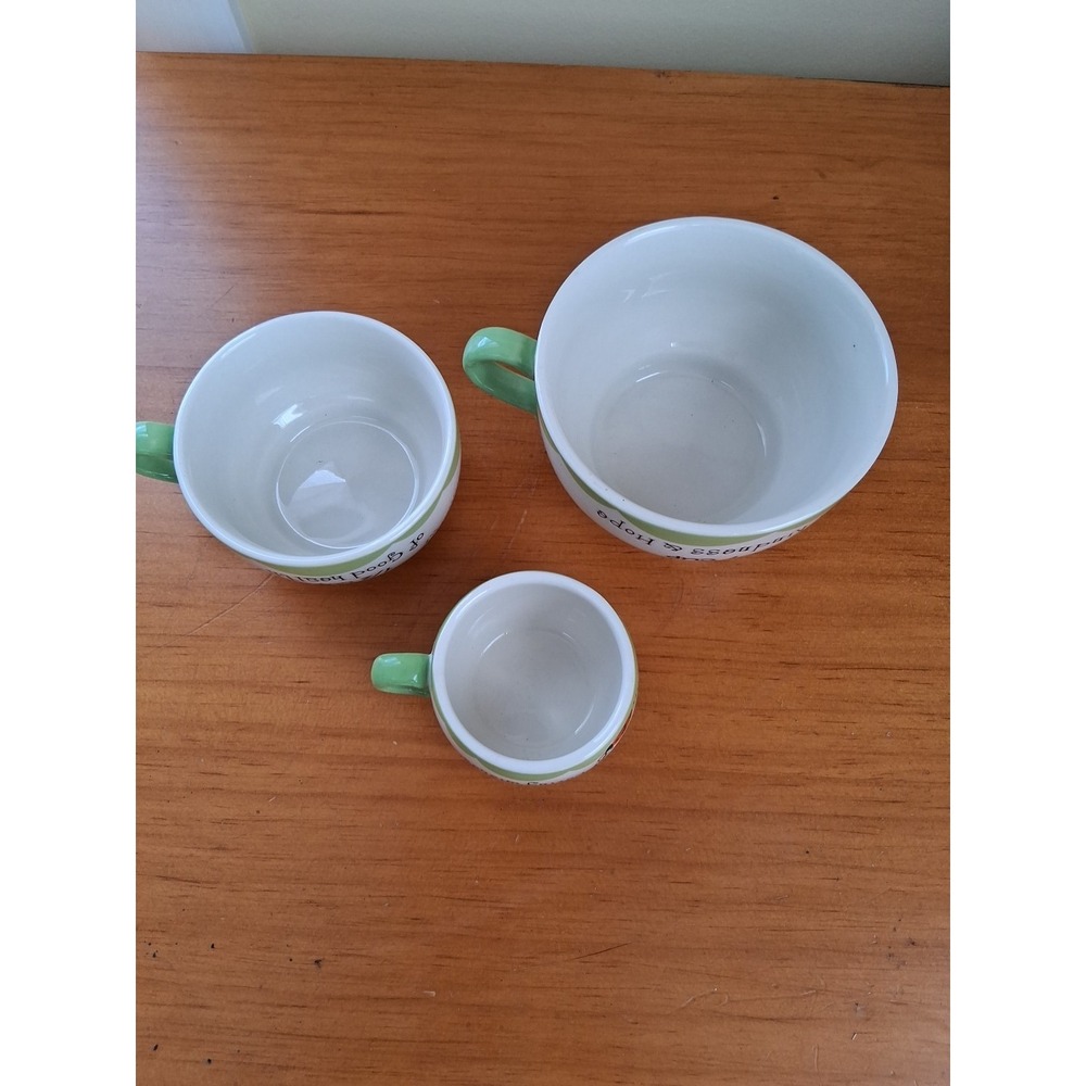 Ganz Ceramic Stacking measuring cups. Ladybug. - Picture 4 of 6